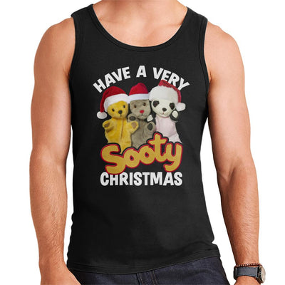 Sooty Christmas Have A Very Sooty Christmas Men's Vest-Sooty's Shop