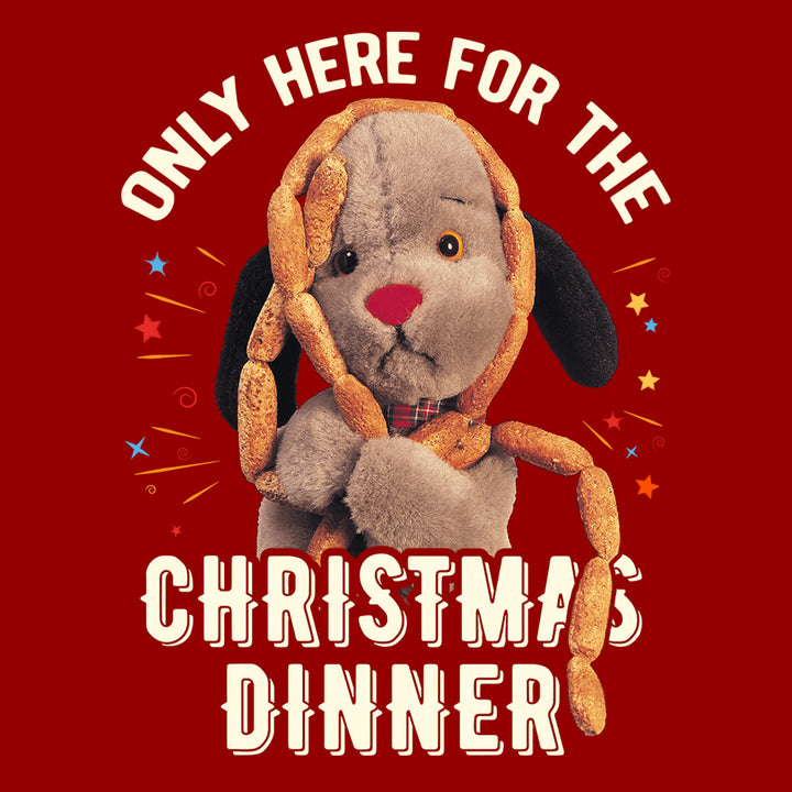 Sooty Christmas Sweep Only Here For The Christmas Dinner Women's Hooded Sweatshirt