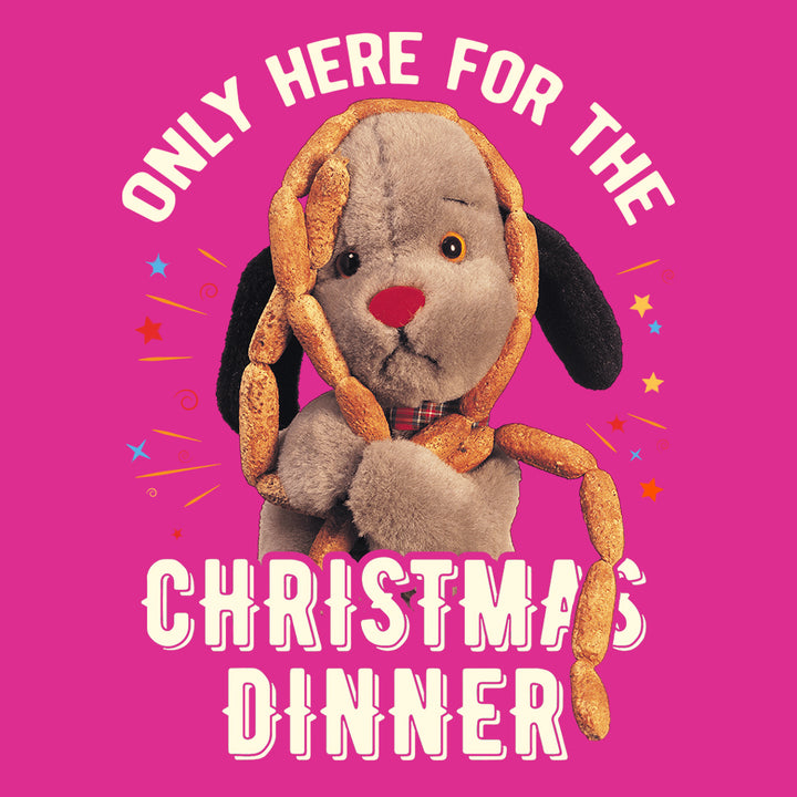 Sooty Christmas Sweep Only Here For The Christmas Dinner Women's Sweatshirt