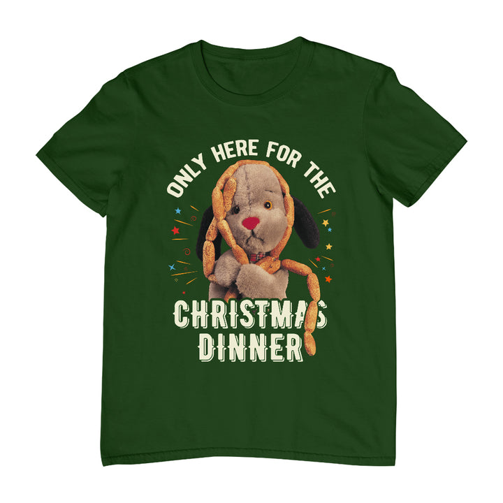 Sooty Christmas Sweep Only Here For The Christmas Dinner Men's T-Shirt