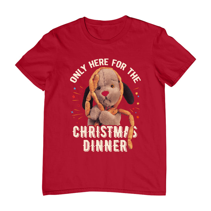 Sooty Christmas Sweep Only Here For The Christmas Dinner Men's T-Shirt