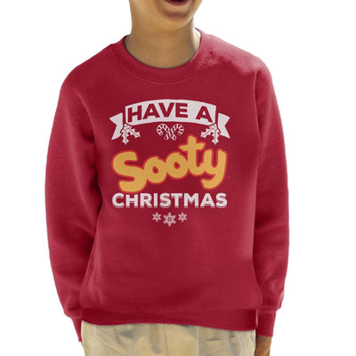 Sooty Christmas Have A Sooty Christmas Kid's Sweatshirt-Sooty's Shop