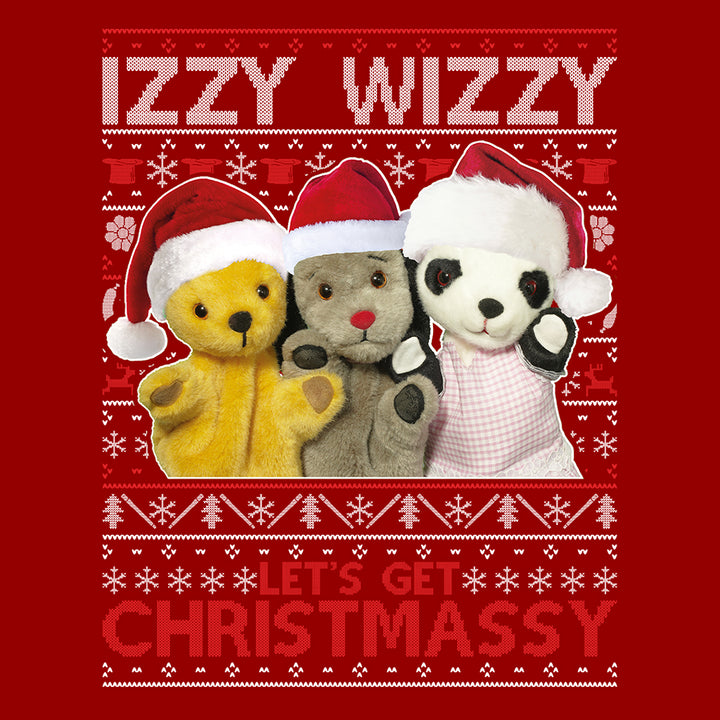 Sooty Christmas Izzy Wizzy Kids Sweatshirt