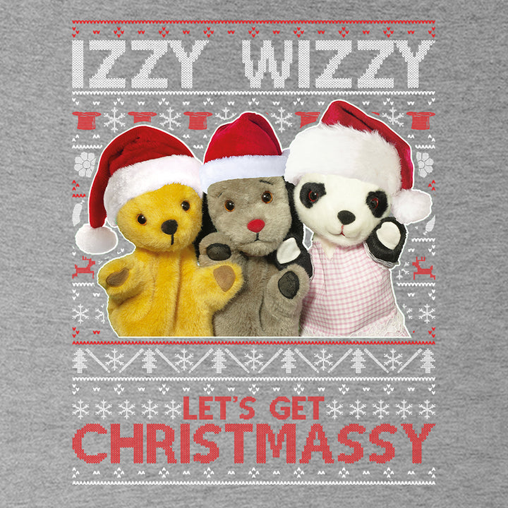 Sooty Christmas Izzy Wizzy Kids Hooded Sweatshirt