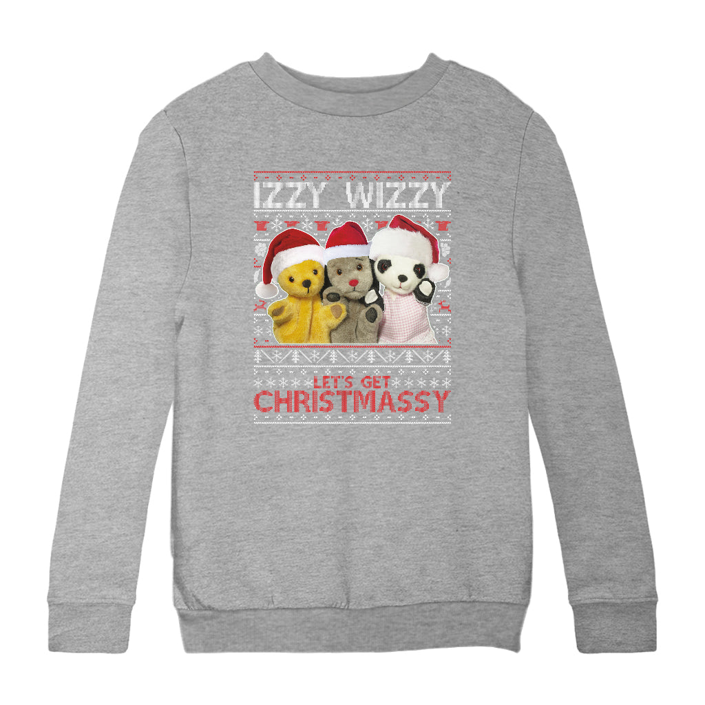 Sooty Christmas Izzy Wizzy Kids Sweatshirt