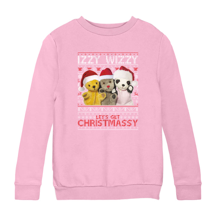 Sooty Christmas Izzy Wizzy Kids Sweatshirt