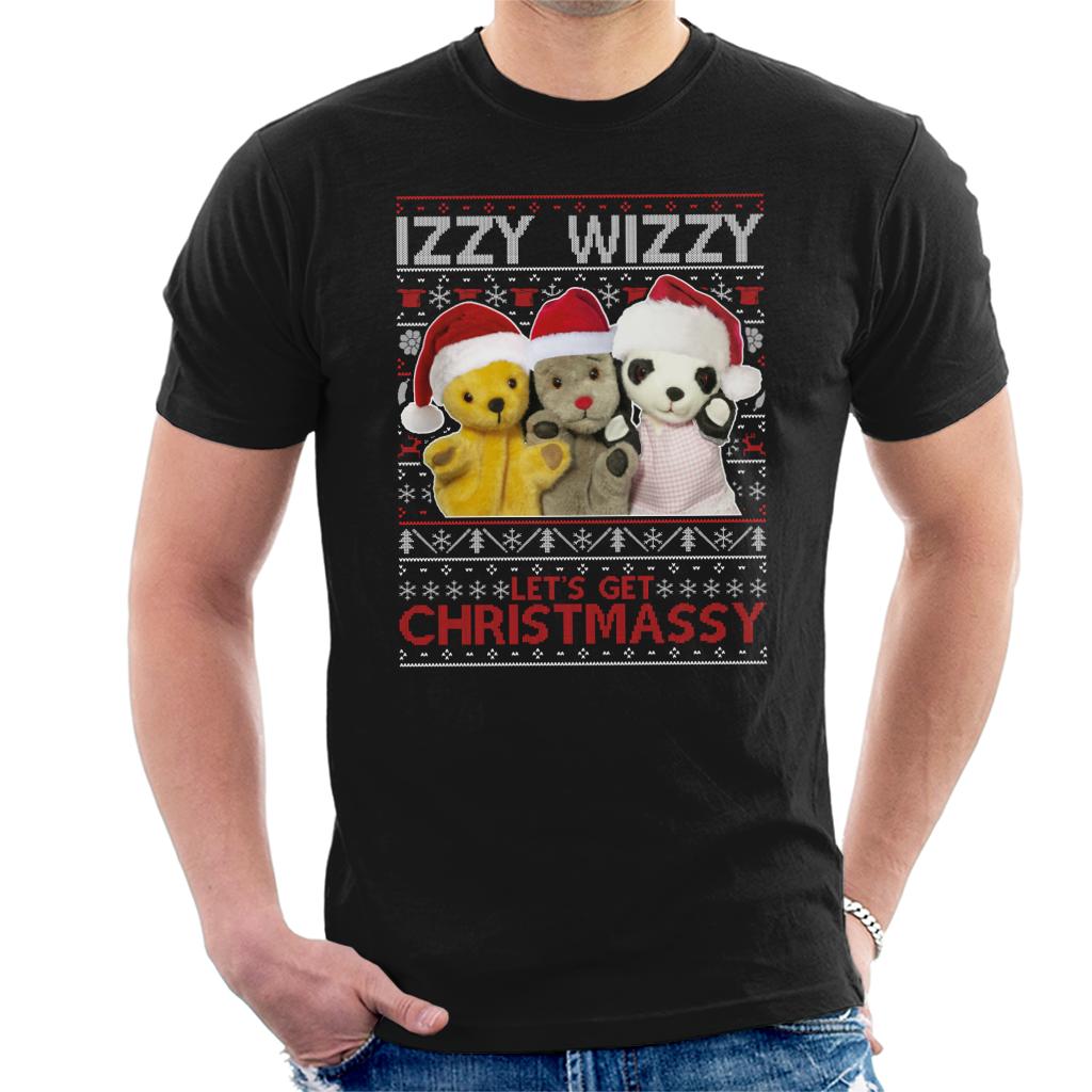 Sooty Christmas Izzy Wizzy Men's T-Shirt-Sooty's Shop