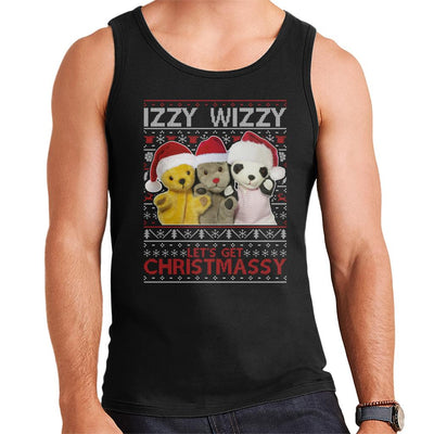 Sooty Christmas Izzy Wizzy Men's Vest-Sooty's Shop