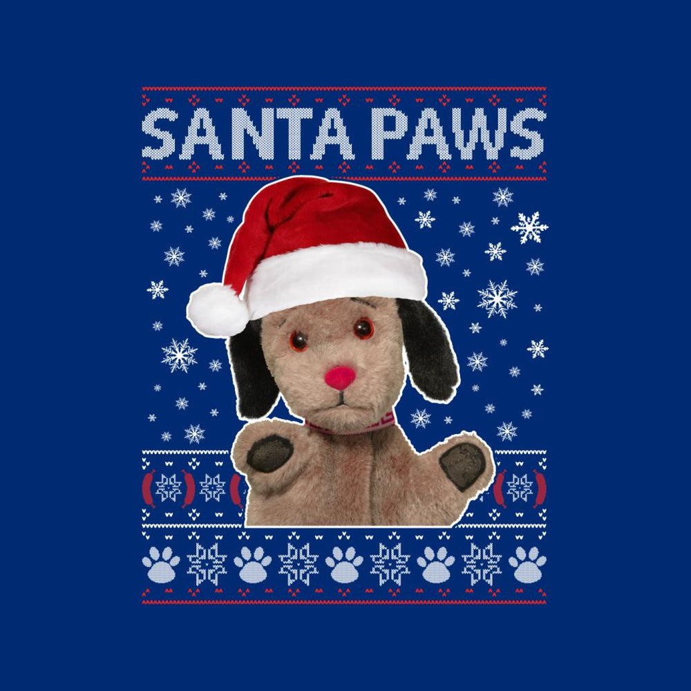Sooty Christmas Sweep Santa Paws Men's Hooded Sweatshirt-Sooty's Shop