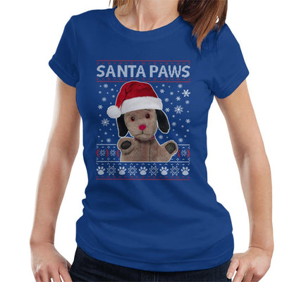 Sooty Christmas Sweep Santa Paws Women's T-Shirt-Sooty's Shop