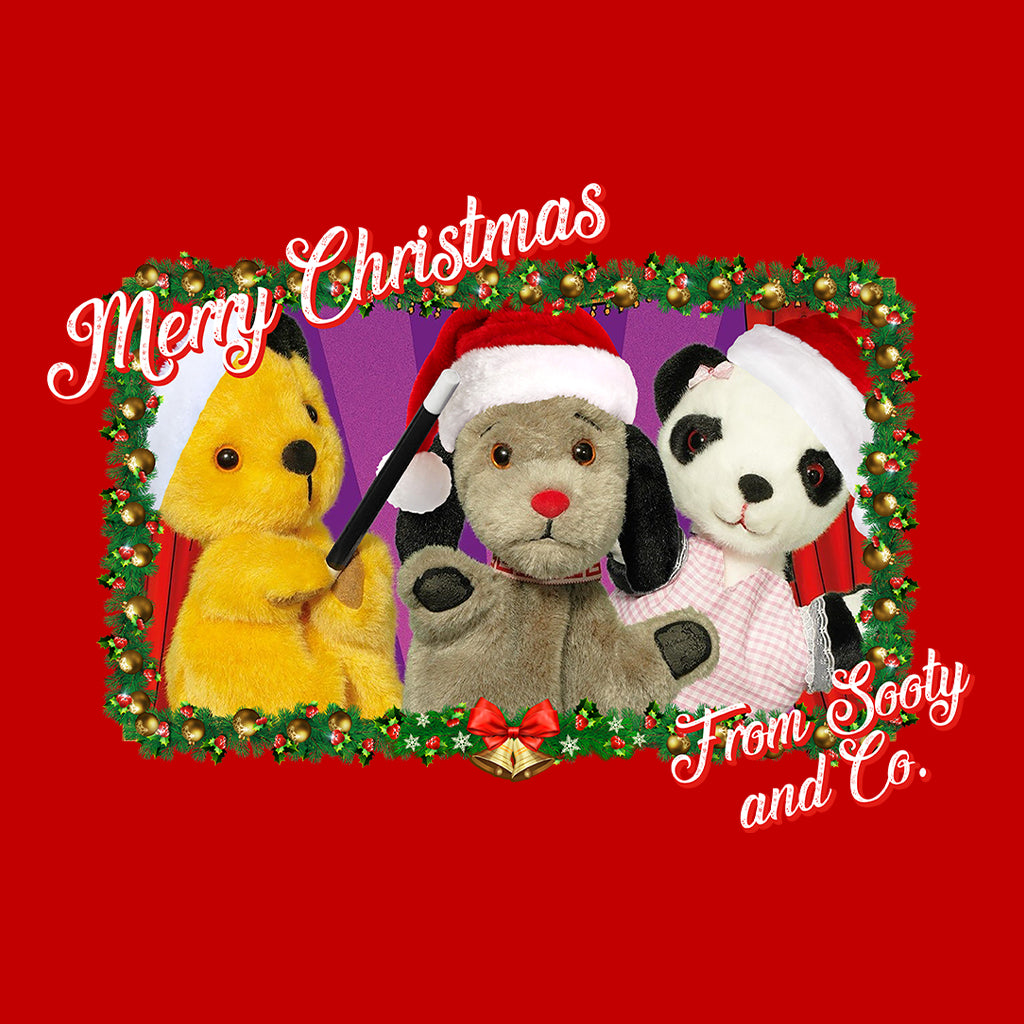 Sooty Christmas Merry Xmas From Sooty And Co Women's T-Shirt