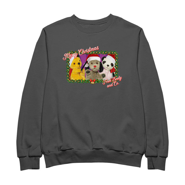 Sooty Christmas Merry Xmas From Sooty And Co Women's Sweatshirt