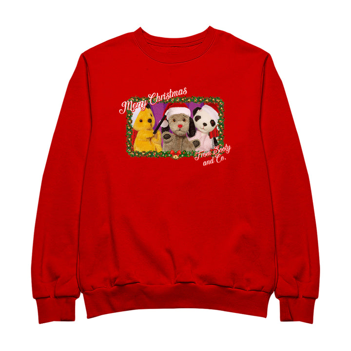 Sooty Christmas Merry Xmas From Sooty And Co Women's Sweatshirt