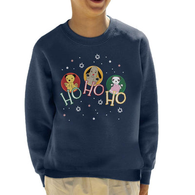Sooty Christmas Ho Ho Ho Kid's Sweatshirt-Sooty's Shop
