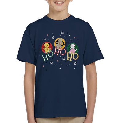 Sooty Christmas Ho Ho Ho Kid's T-Shirt-Sooty's Shop