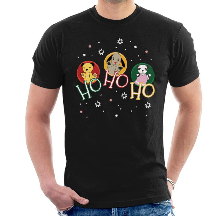 Sooty Christmas Ho Ho Ho Men's T-Shirt-Sooty's Shop
