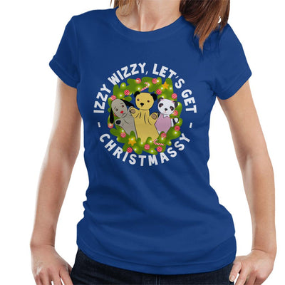 Sooty Christmas Illuminated Wreath Women's T-Shirt-Sooty's Shop