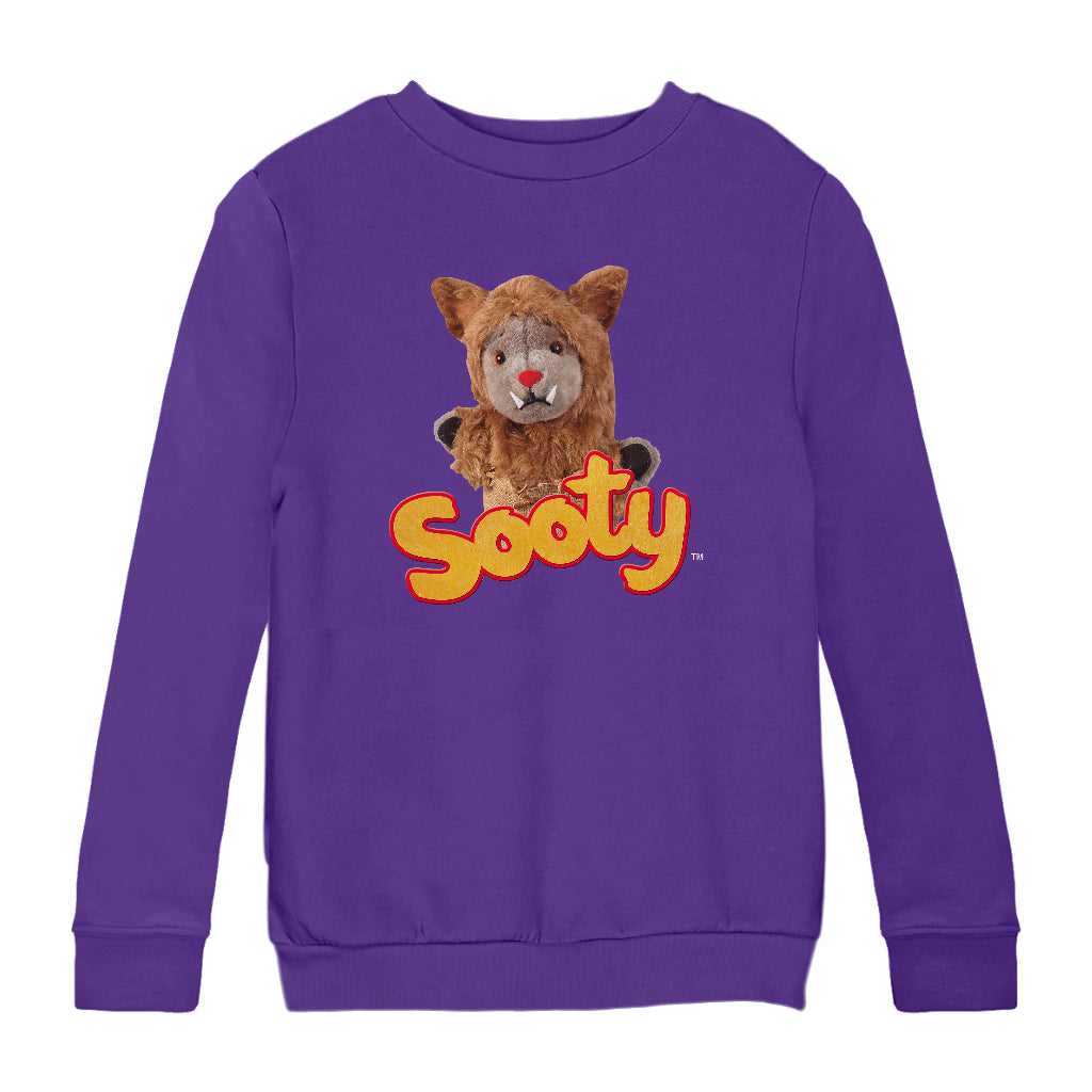 Halloween Sweep Werewolf Kids Sweatshirt