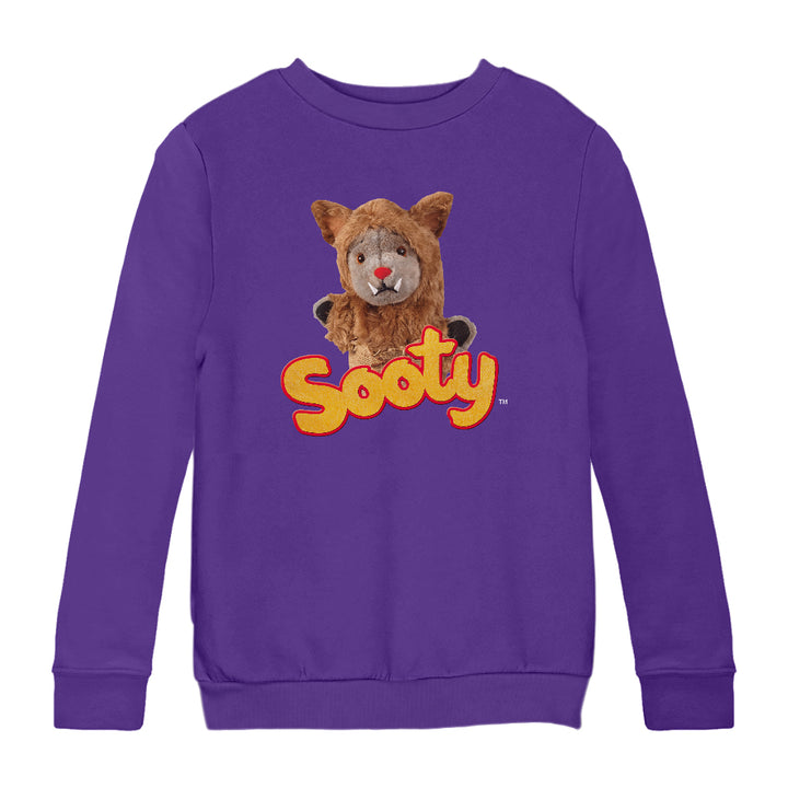 Halloween Sweep Werewolf Kids Sweatshirt