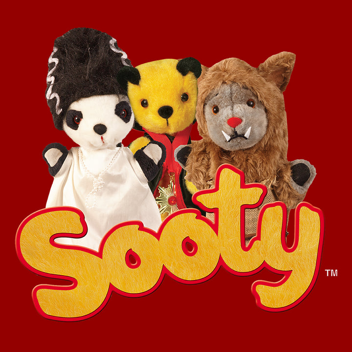 Halloween Spooky Sooty Trio Kids Hooded Sweatshirt