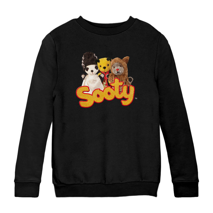 Sooty Halloween Spooky Trio Kids Sweatshirt