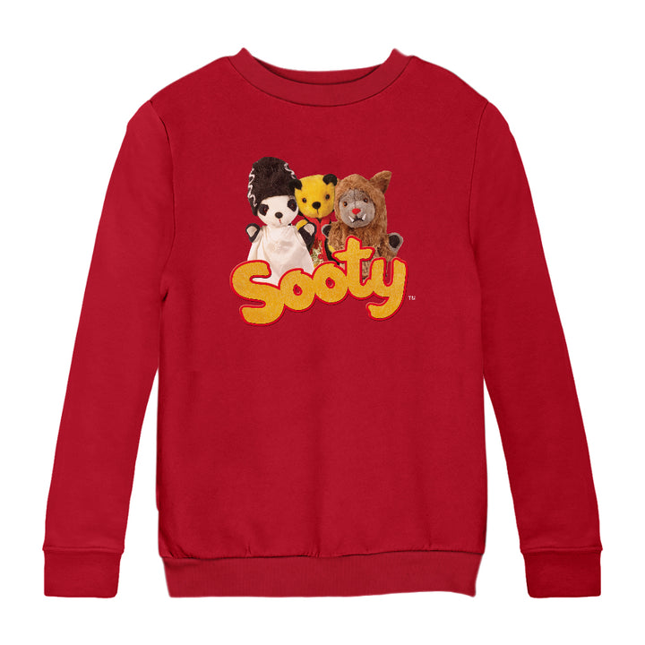 Sooty Halloween Spooky Trio Kids Sweatshirt