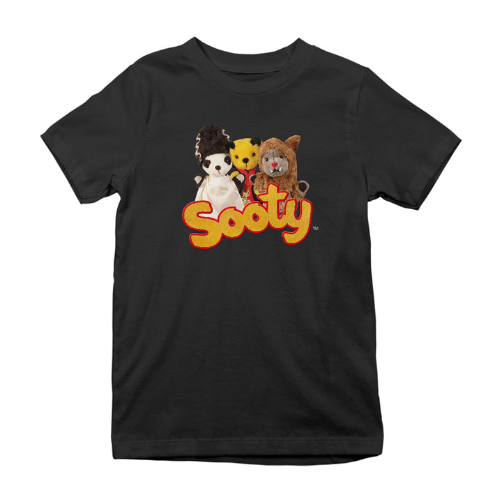 Sooty Halloween Spooky Trio Kids T-Shirt