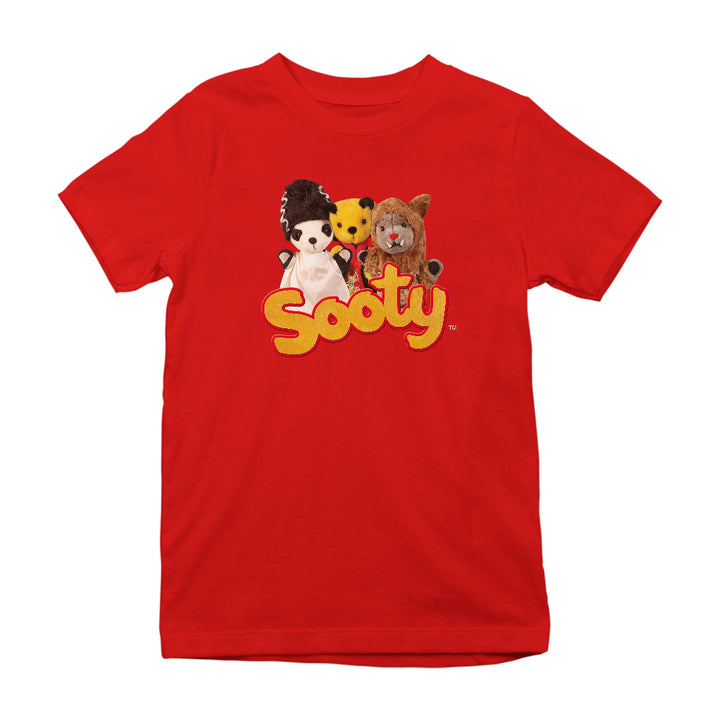 Sooty Halloween Spooky Trio Kids T-Shirt