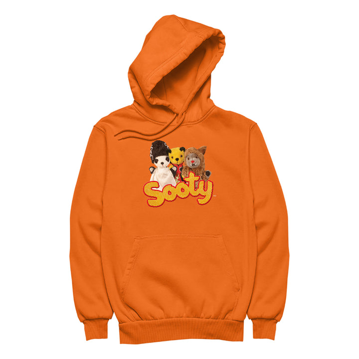 Sooty Halloween Spooky Trio Men's Hooded Sweatshirt