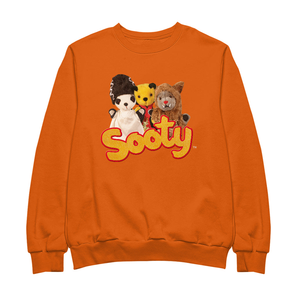 Sooty Halloween Spooky Trio Men's Sweatshirt