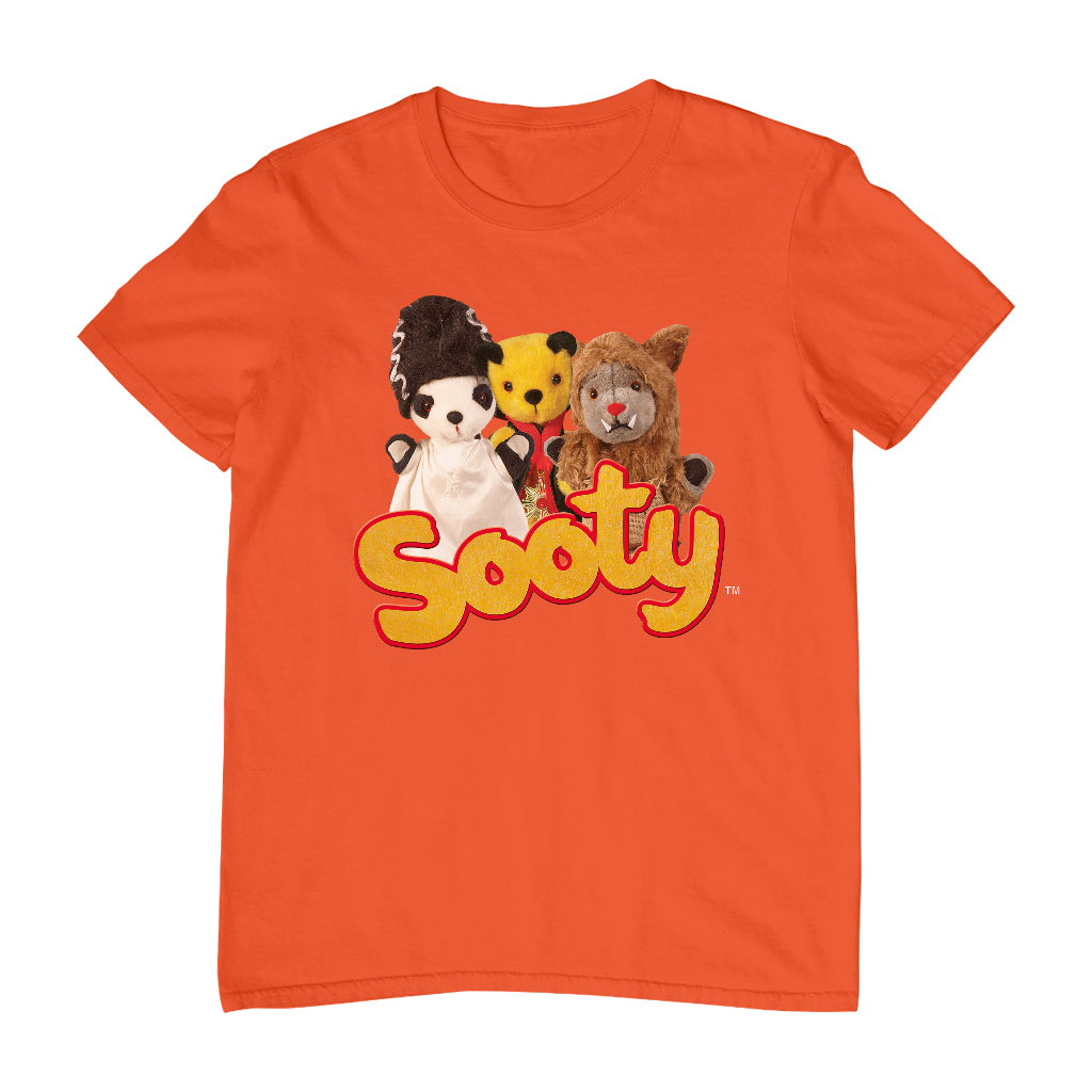 Sooty Halloween Spooky Trio Men's T-Shirt