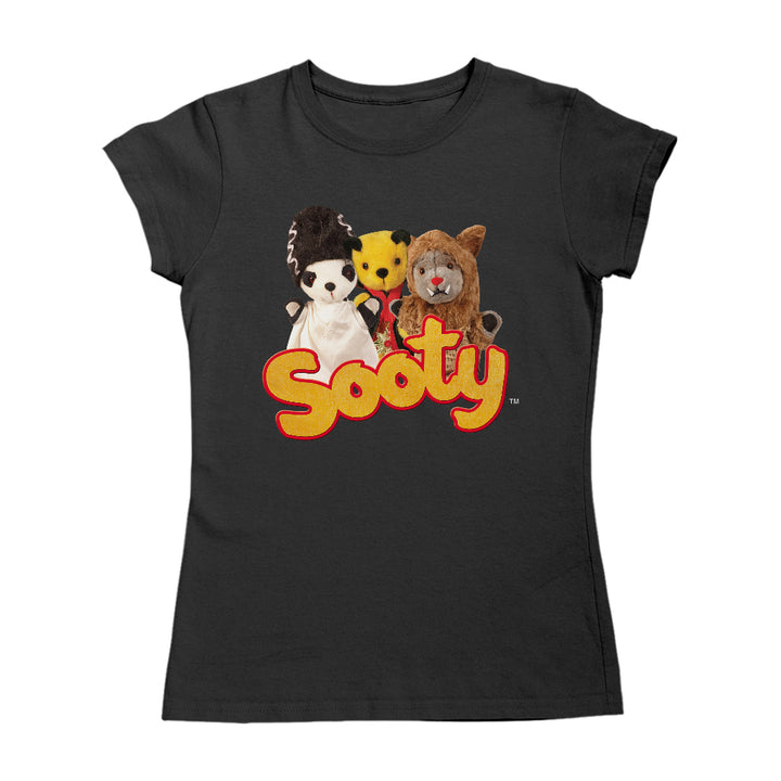 Sooty Halloween Spooky Trio Women's T-Shirt