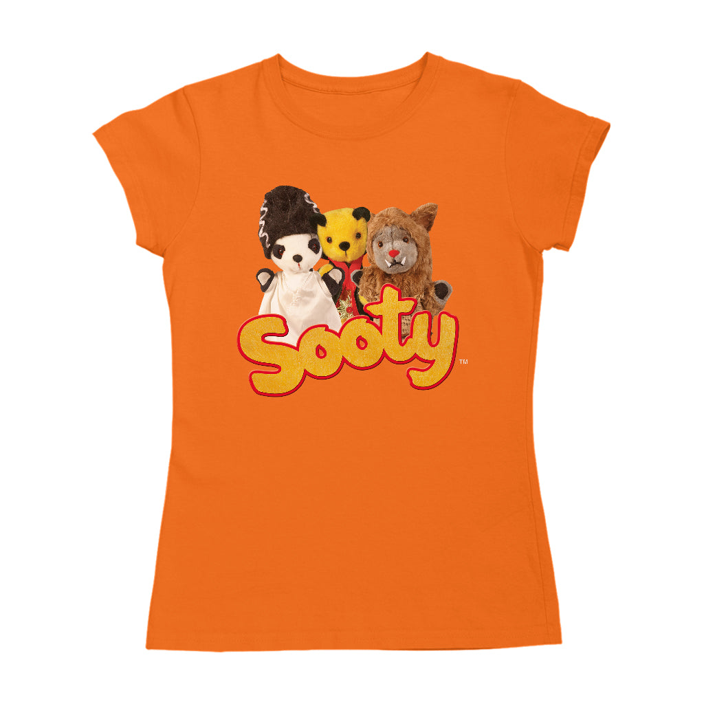Sooty Halloween Spooky Trio Women's T-Shirt
