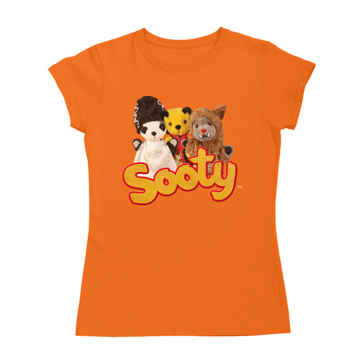 Sooty Halloween Spooky Trio Women's T-Shirt