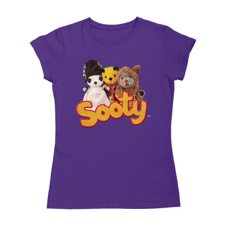 Sooty Halloween Spooky Trio Women's T-Shirt