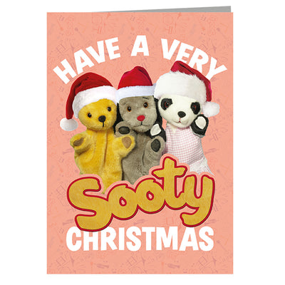 Sooty Christmas Have A Very Sooty Christmas Greeting Card-Sooty's Shop