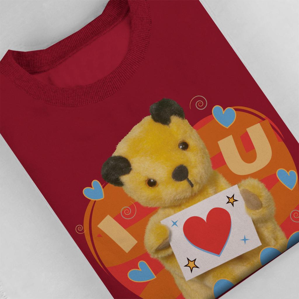 Sooty I Heart You Valentines Women's Sweatshirt-Sooty's Shop