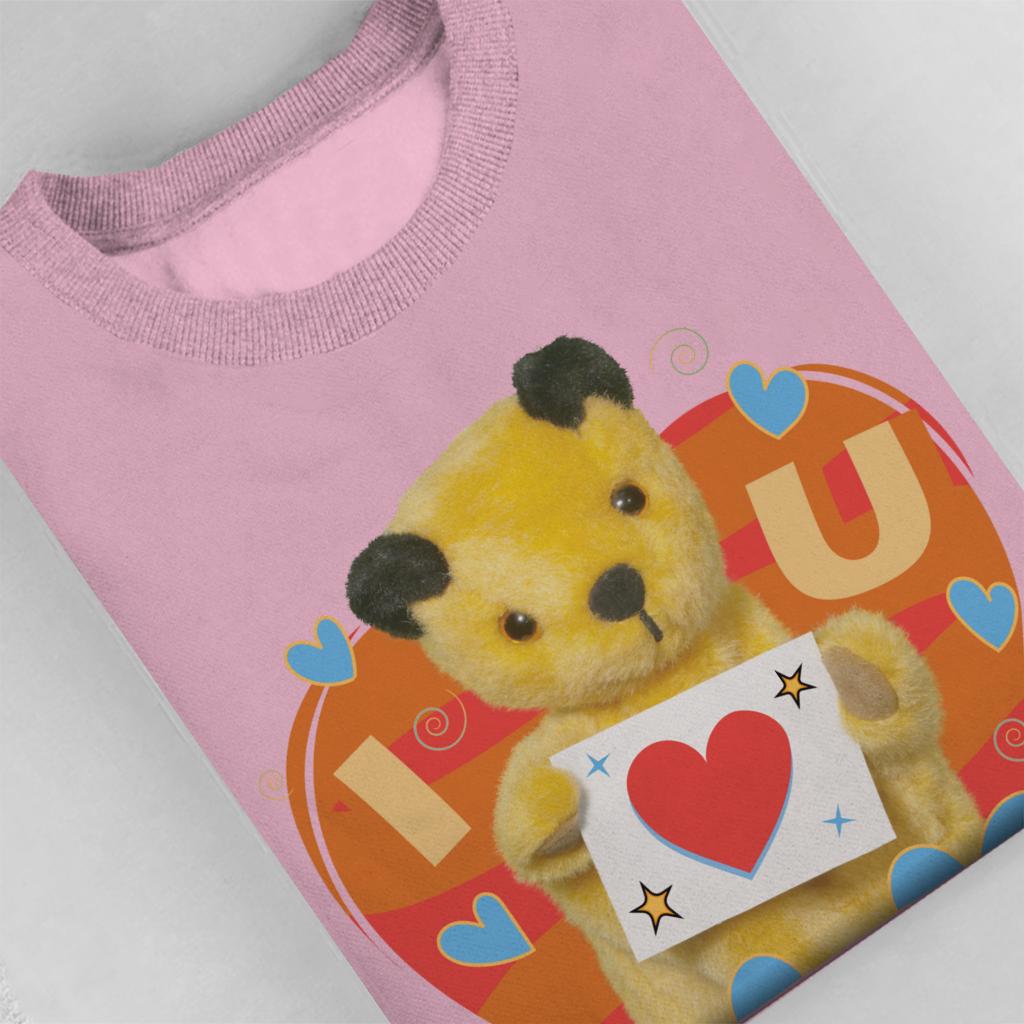 Sooty I Heart You Valentines Women's Sweatshirt-Sooty's Shop