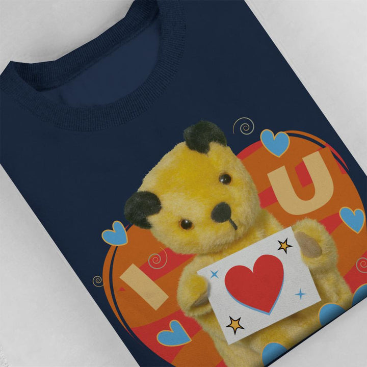 Sooty I Heart You Valentines Women's Sweatshirt-Sooty's Shop