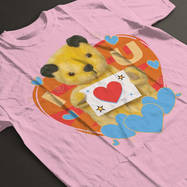 Sooty I Heart You Valentines Women's T-Shirt-Sooty's Shop