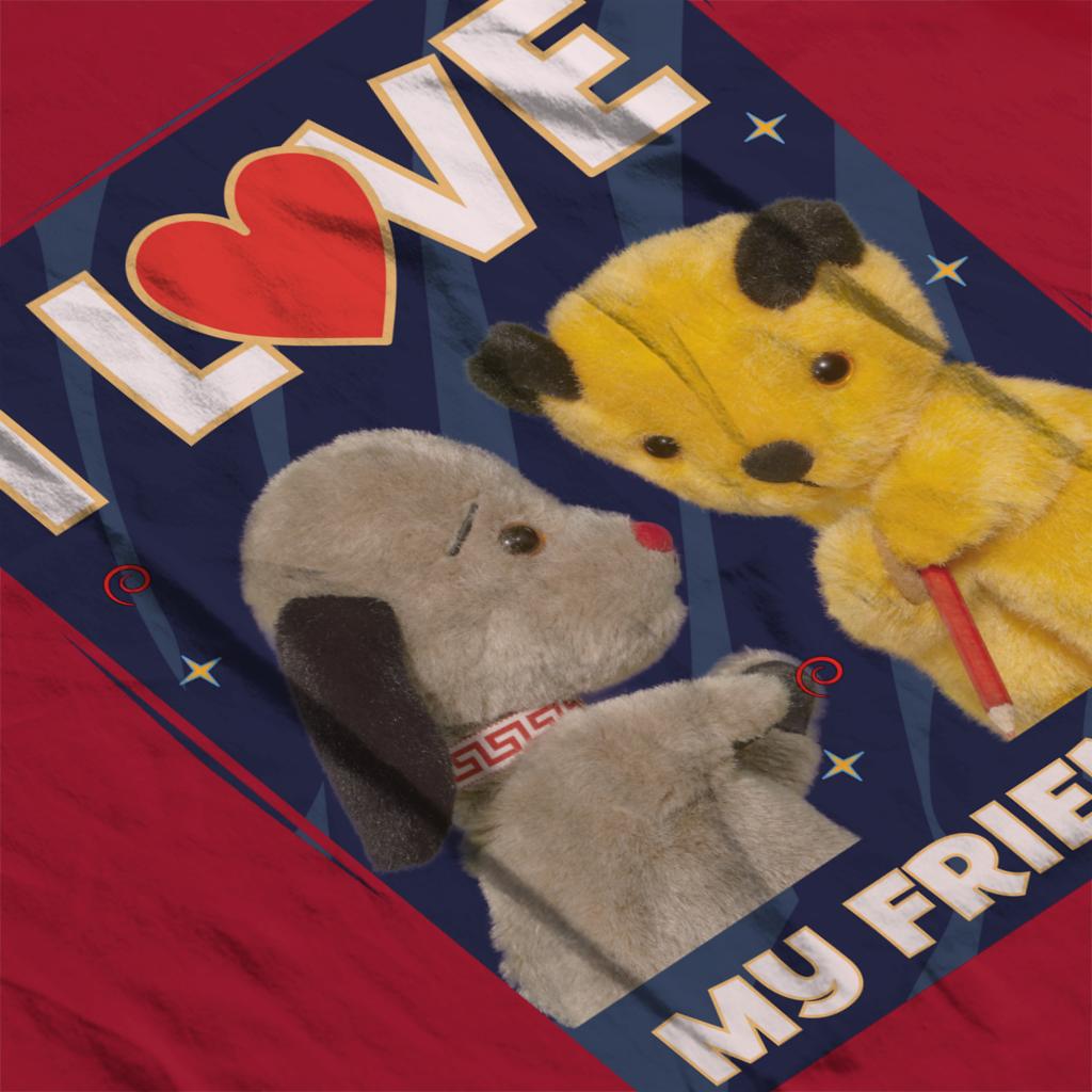 Sooty I Love My Friends Men's T-Shirt-Sooty's Shop