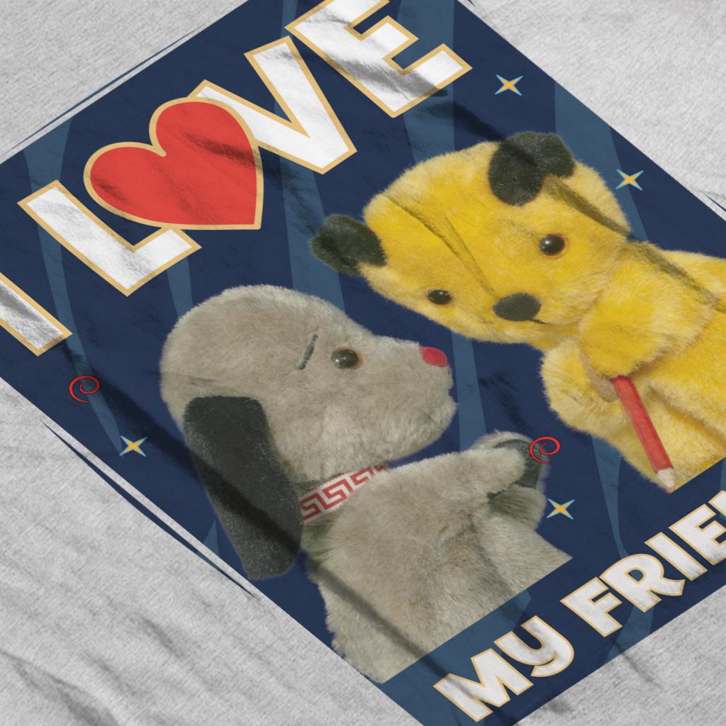 Sooty I Love My Friends Men's T-Shirt-Sooty's Shop