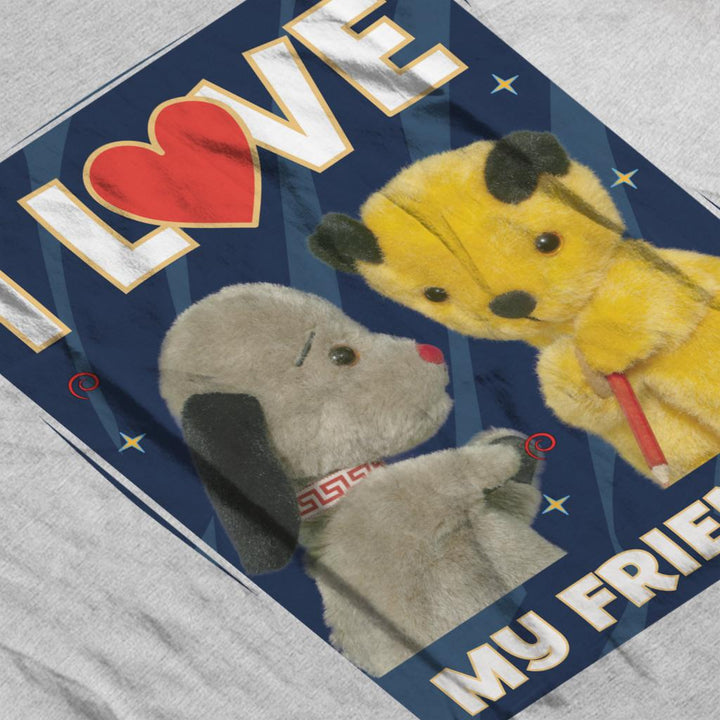 Sooty I Love My Friends Men's T-Shirt-Sooty's Shop