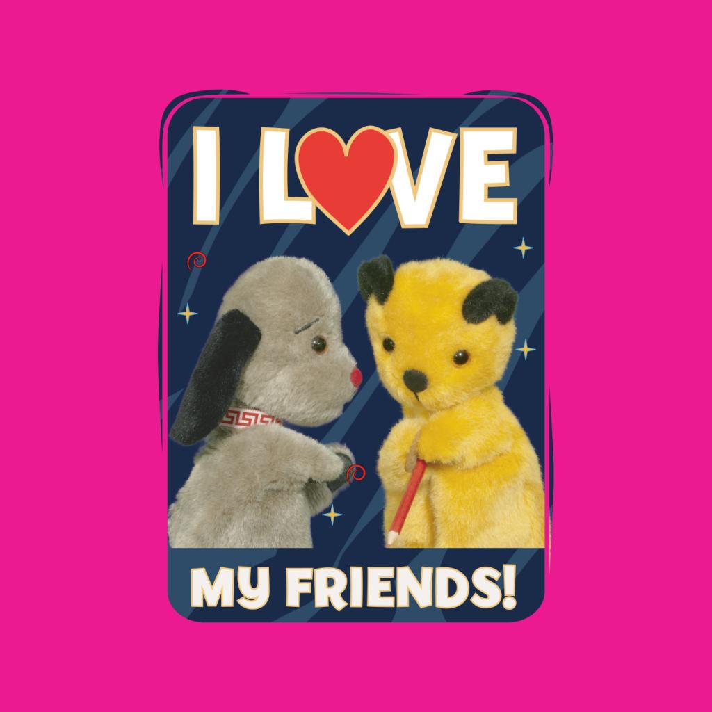 Sooty I Love My Friends Women's T-Shirt-Sooty's Shop