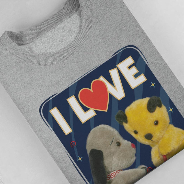 Sooty I Love My Friends Men's Sweatshirt-Sooty's Shop