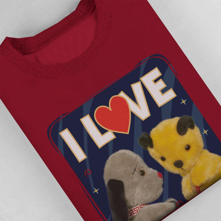 Sooty I Love My Friends Women's Sweatshirt-Sooty's Shop