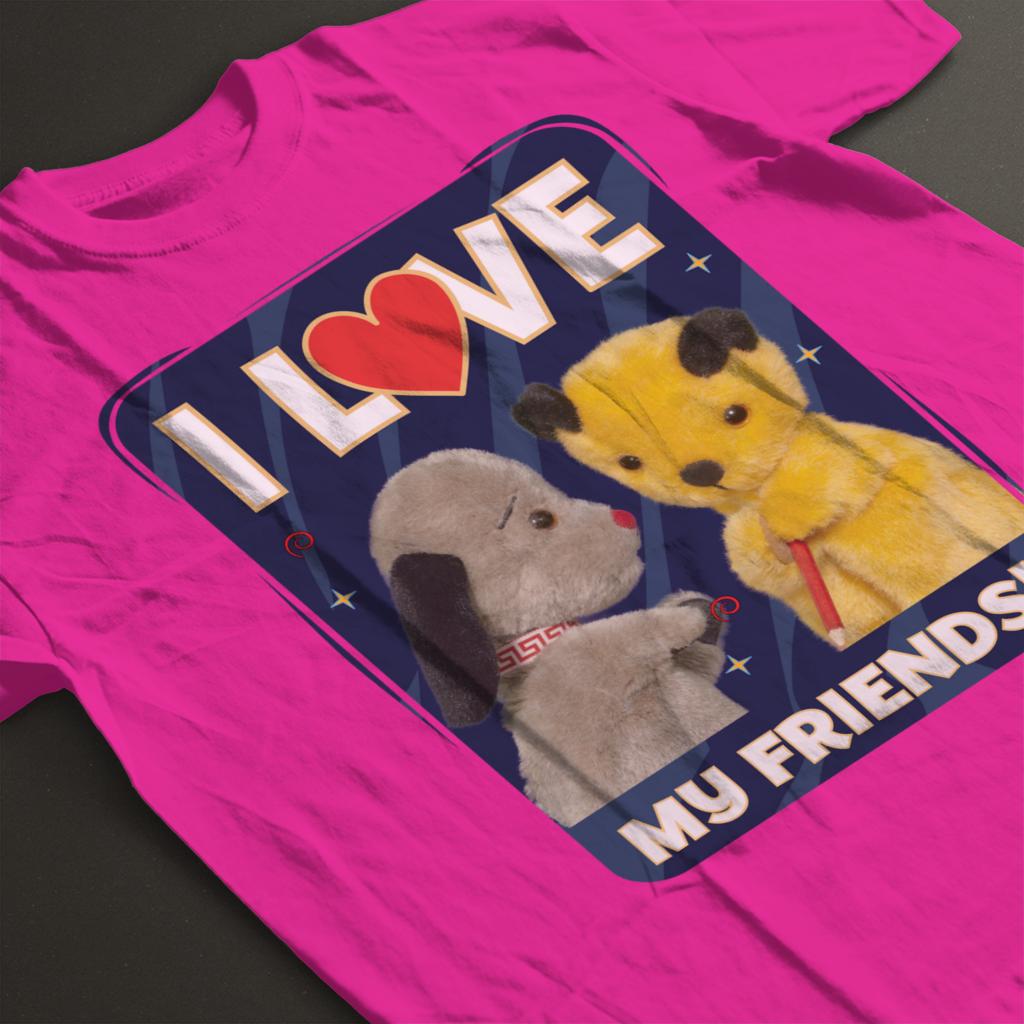Sooty I Love My Friends Women's T-Shirt-Sooty's Shop