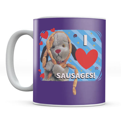 Sooty Sweep I Love Sausages Mug-Sooty's Shop