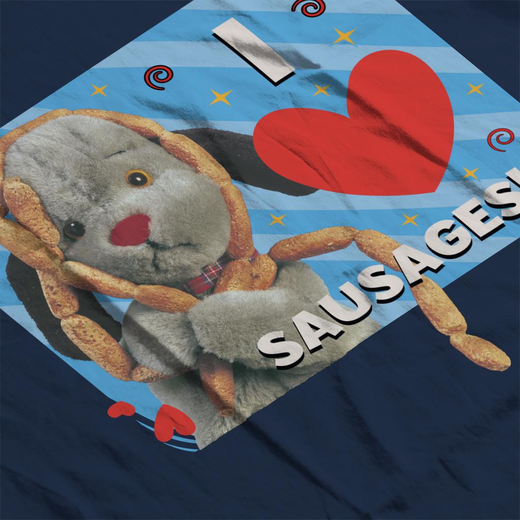 Sooty Sweep I Love Sausages Men's T-Shirt-Sooty's Shop