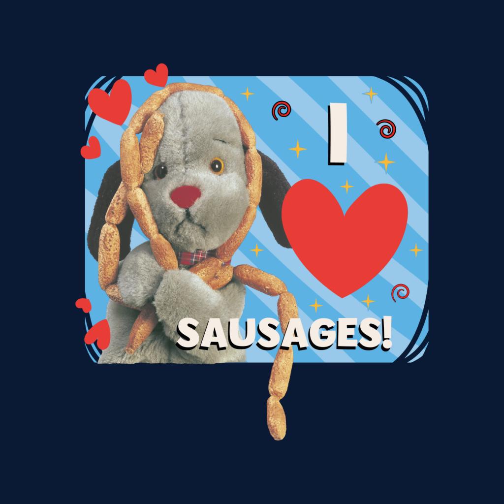 Sooty Sweep I Love Sausages Men's Sweatshirt-Sooty's Shop